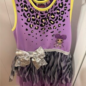 L.O.L. Surprise! Purple and Silver Dance Costume
